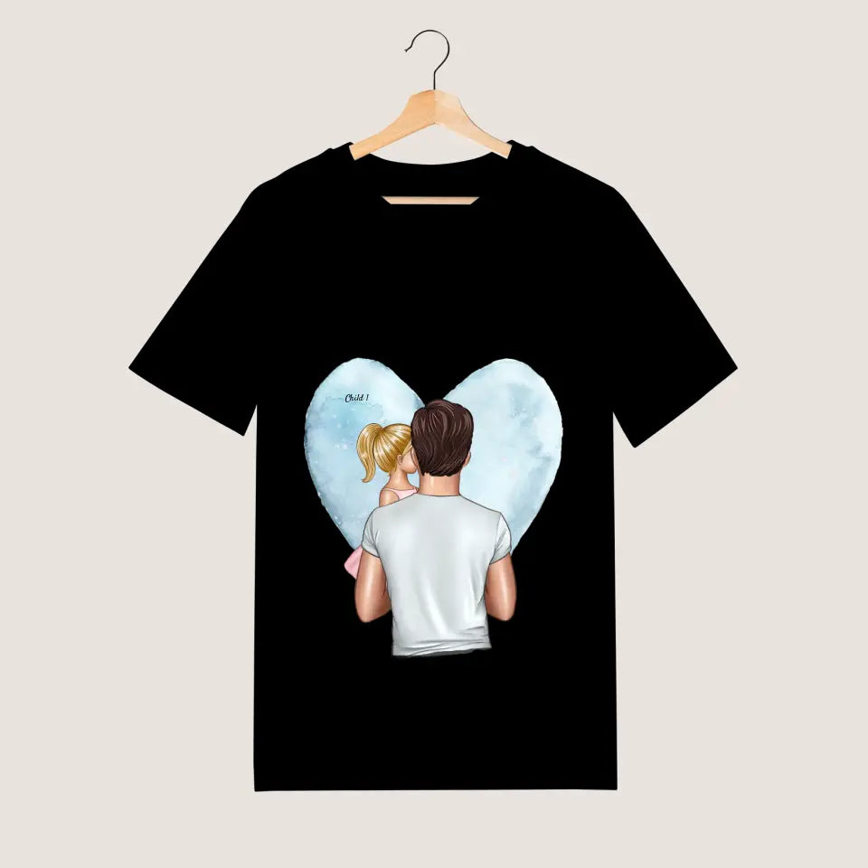 Bester Papa - Personalisiertes T-Shirt