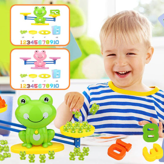 Zählender Froschspielzeug: Lustiges Lernwerkzeug für Zahlen und mathematische Fähigkeiten
