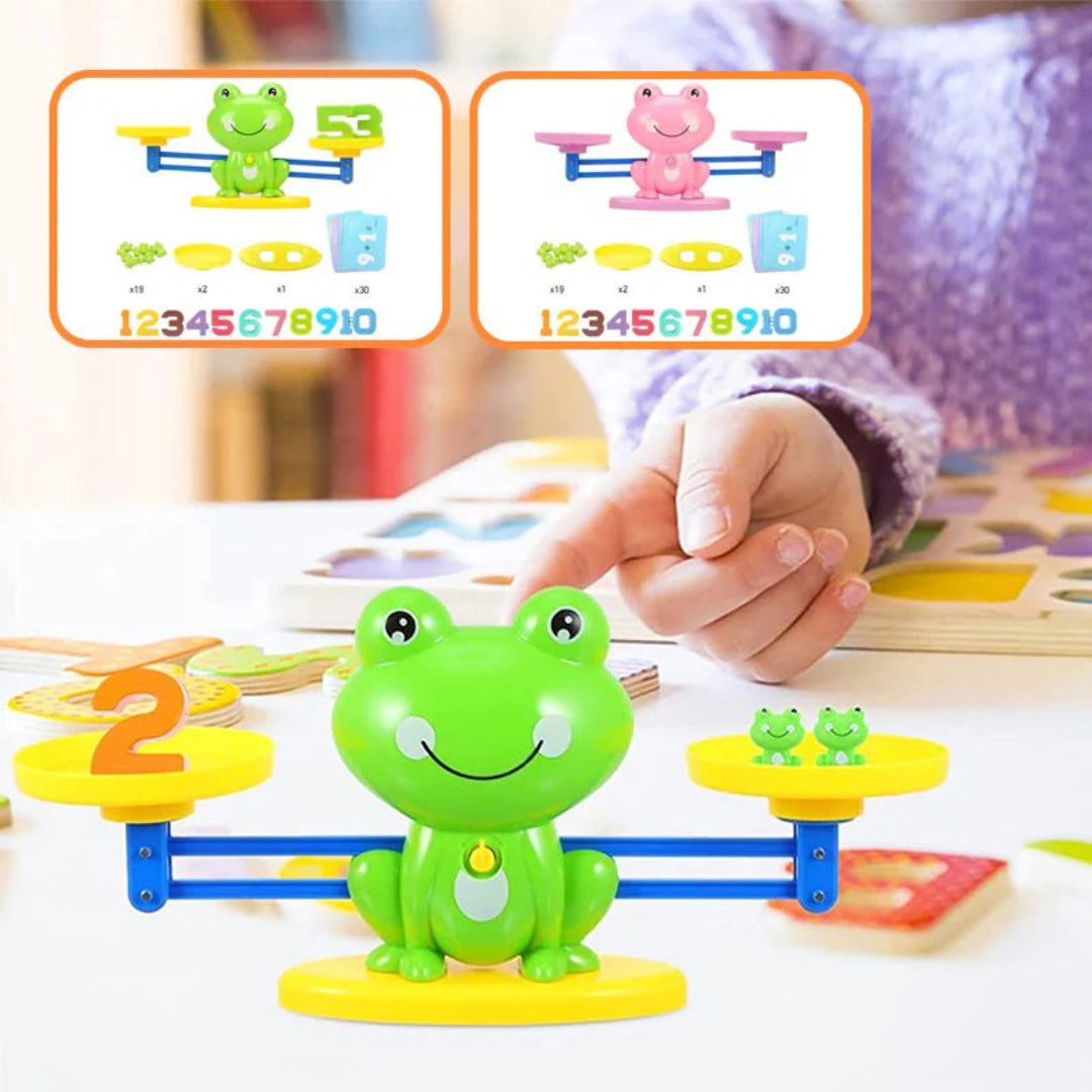 Zählender Froschspielzeug: Lustiges Lernwerkzeug für Zahlen und mathematische Fähigkeiten