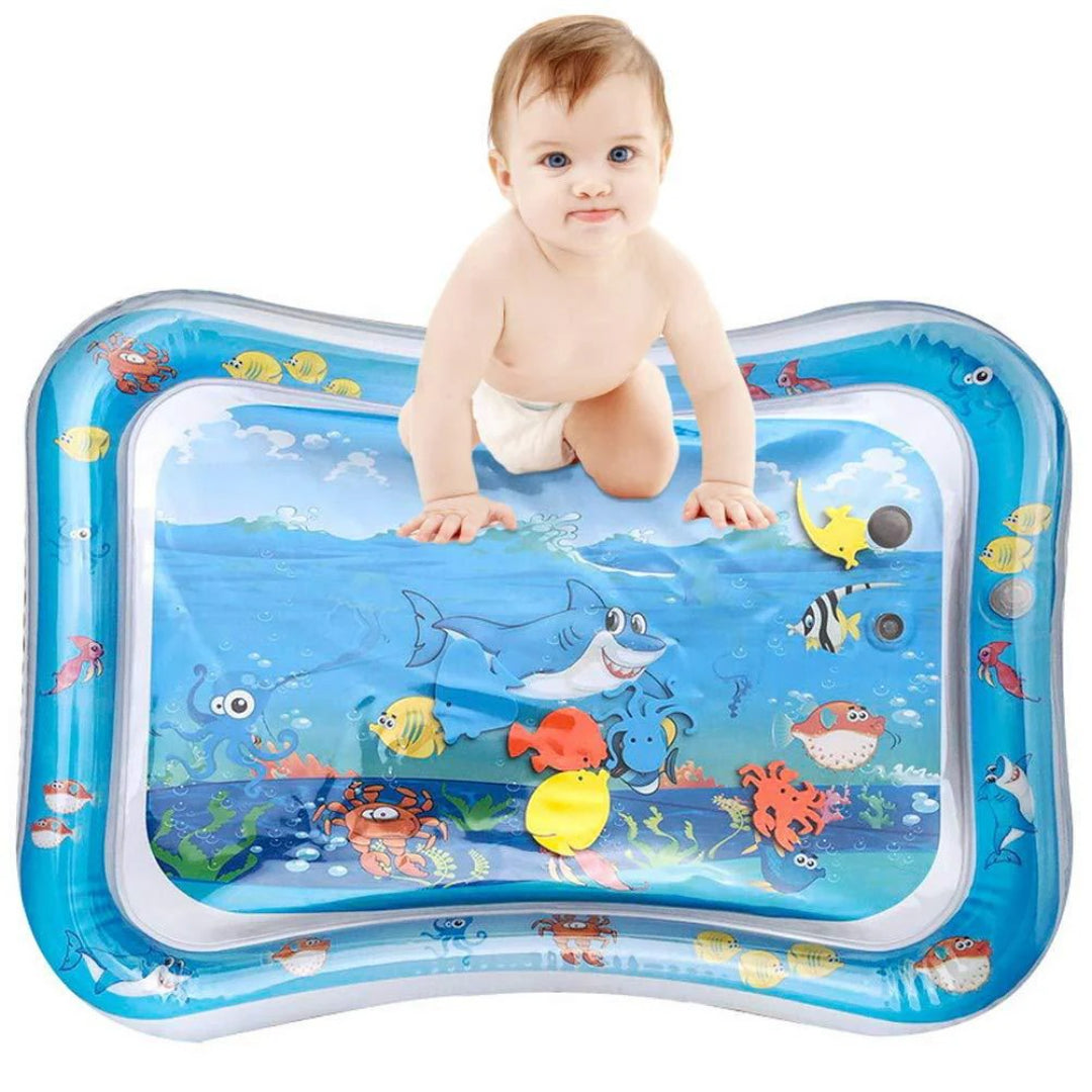 Aufblasbare Wasser-Spielmatte für sensorischen Bauchlage-Spaß