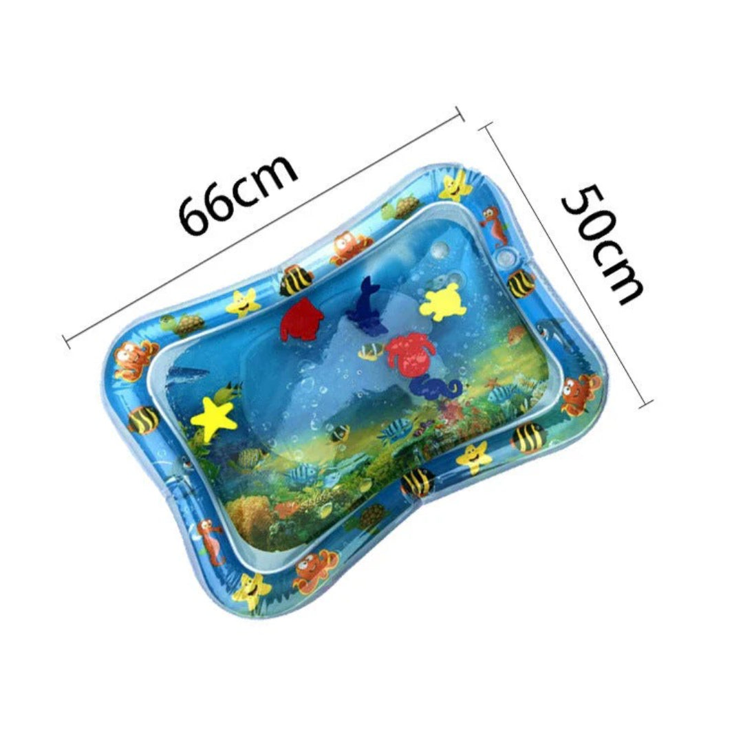 Aufblasbare Wasser-Spielmatte für sensorischen Bauchlage-Spaß
