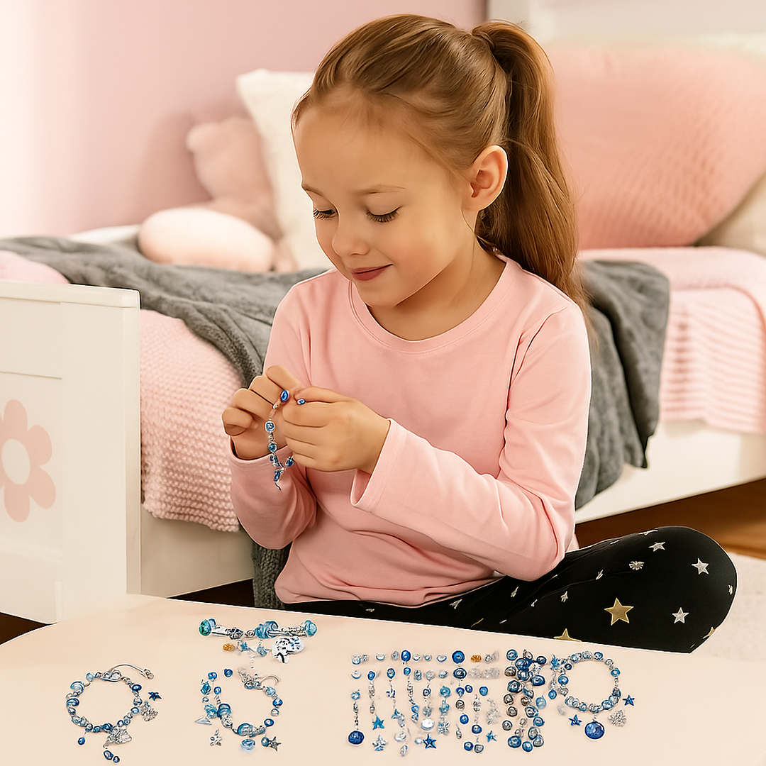 Schmuck Bastelset – Gestalte deine eigenen Armbänder und Halsketten