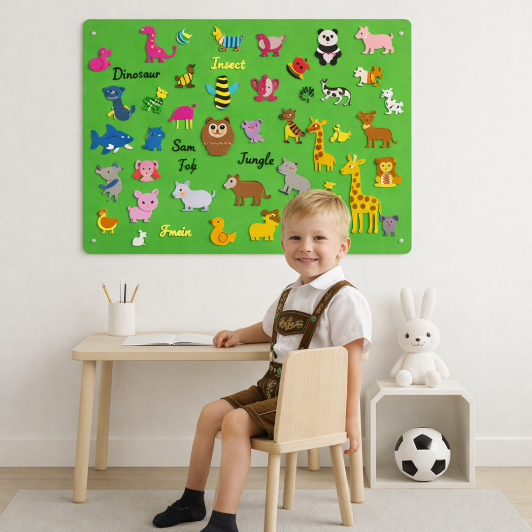 Filztafel für Kinder – Entfessle grenzenlose Kreativität und Entdeckungslust!