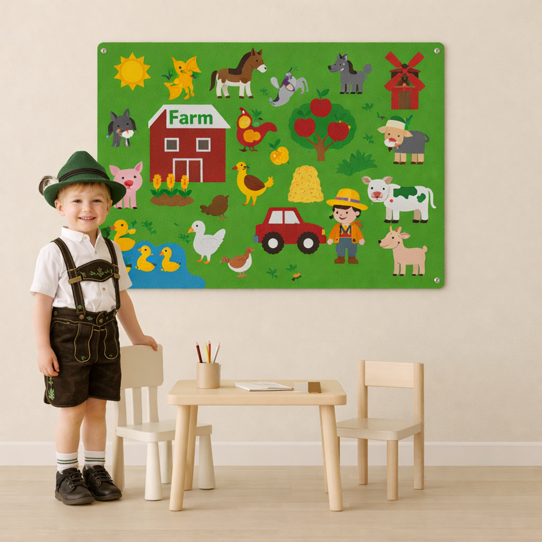 Filztafel für Kinder – Entfessle grenzenlose Kreativität und Entdeckungslust!