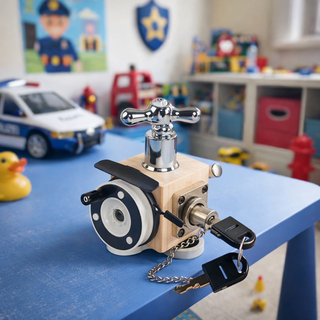Busy Cube – Ein vielseitiges Lernspielzeug zur Förderung der Feinmotorik