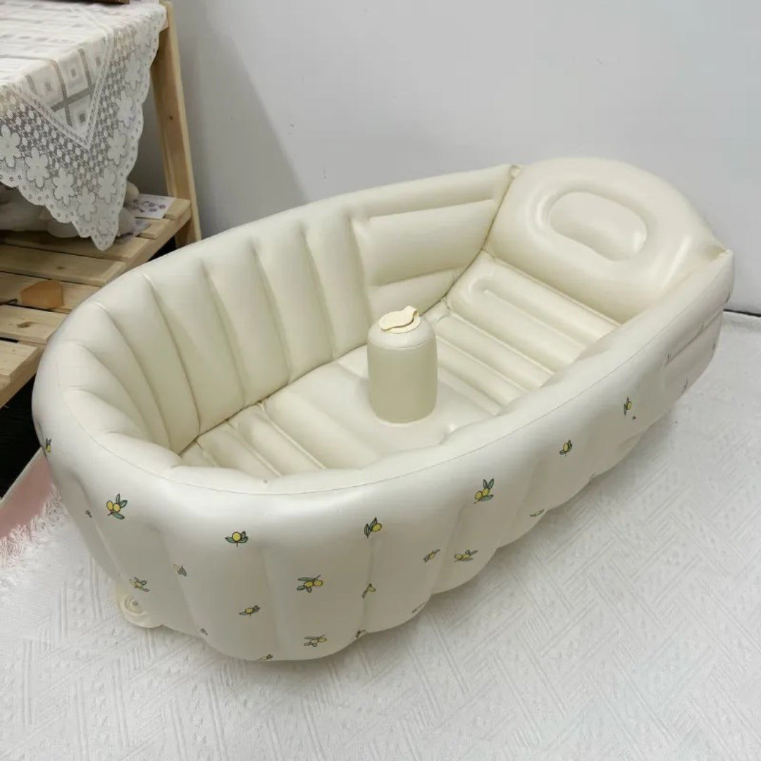 Tragbare Faltbare Aufblasbare Babybadewanne