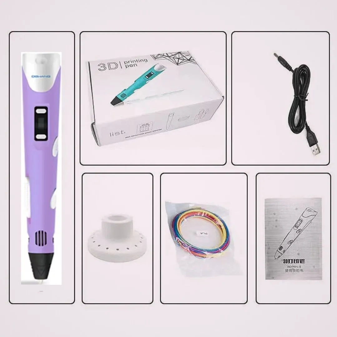 3D-Stift für Kinder – Entfessle Kreativität mit Spaß beim Zeichnen und Gestalten