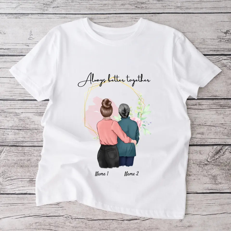 Mother & Daughter - Personalized T-Shirt