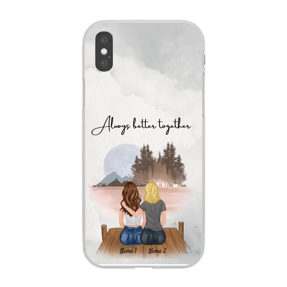 Best Friends (2-5 Girlfriends) - Customized Phone Case