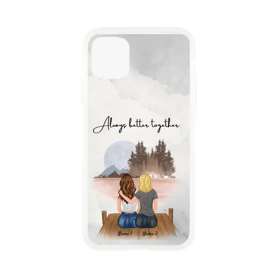 Best Friends (2-5 Girlfriends) - Customized Phone Case