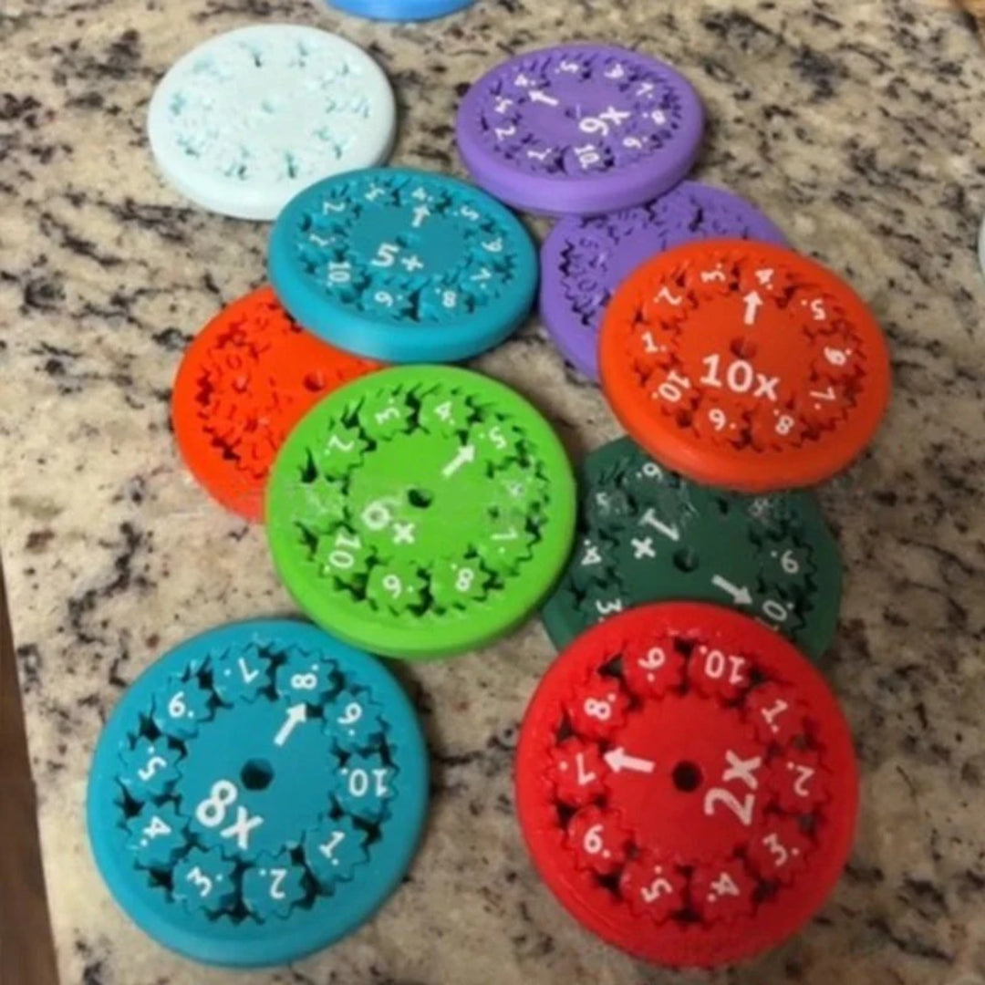 Zählspinner-Set - Bildungs-Spielzeug für Mathematik