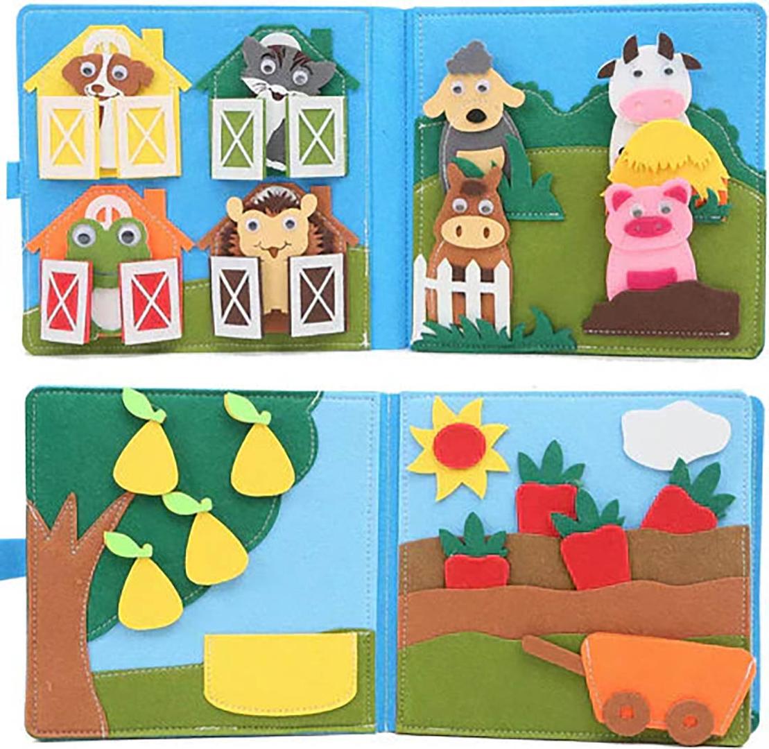 Interaktives 3D-Aktivitätsbuch – Ansprechendes Lernen durch Spiel für Kinder
