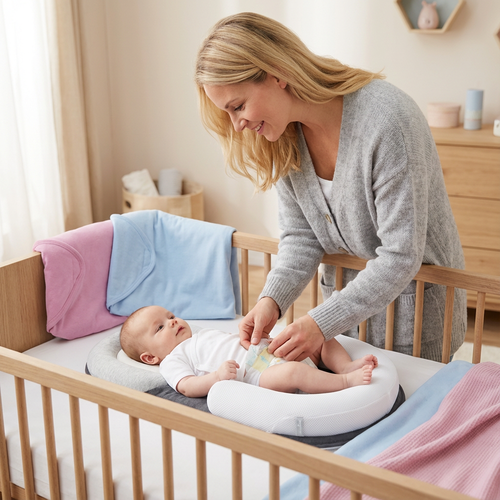 Comfort Baby Support | Ergonomic Baby Seat with Hypoallergenic Fabric | Safe & Comfortable Design for Optimal Posture 2