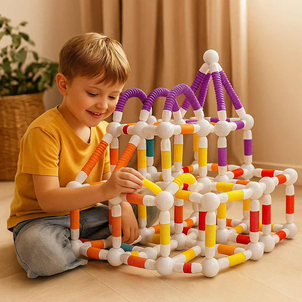 Creative Builders | Magnetic Building Blocks with Moldable Design | Endless Learning Fun for Kids 7