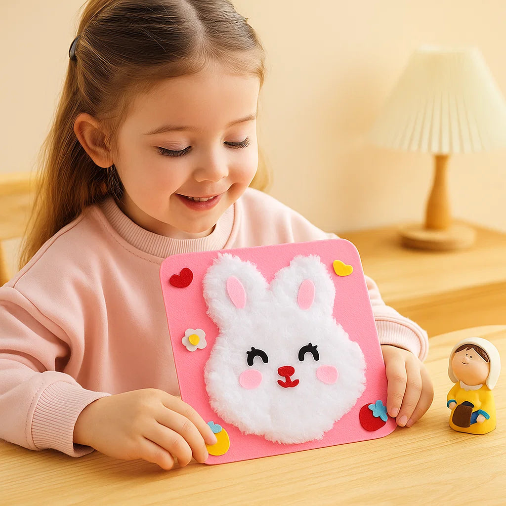 Creative Doll Craft Kit | DIY Embroidery Set with Easy Instructions | Fun Activity for Imaginative Play 16