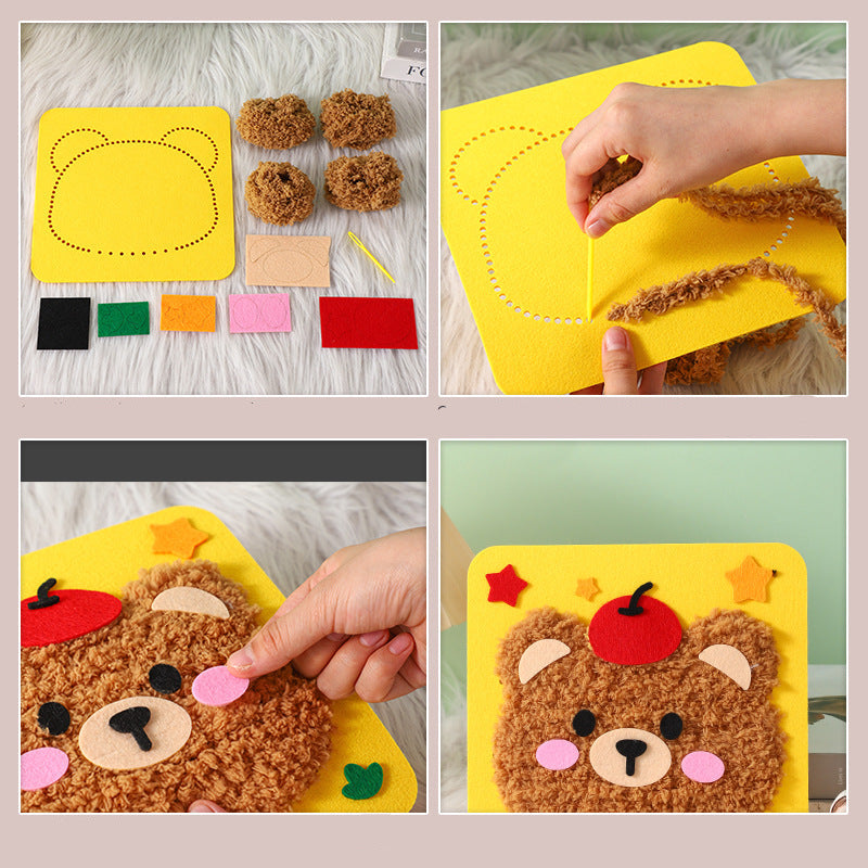 Creative Doll Craft Kit | DIY Embroidery Set with Easy Instructions | Fun Activity for Imaginative Play 6