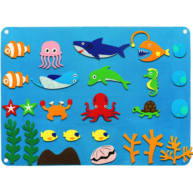 Creative Play | Educational Toy Set with Colorful Animal Figures | Engaging Learning Toys for Imagination Development for 3-5 Year Olds 8