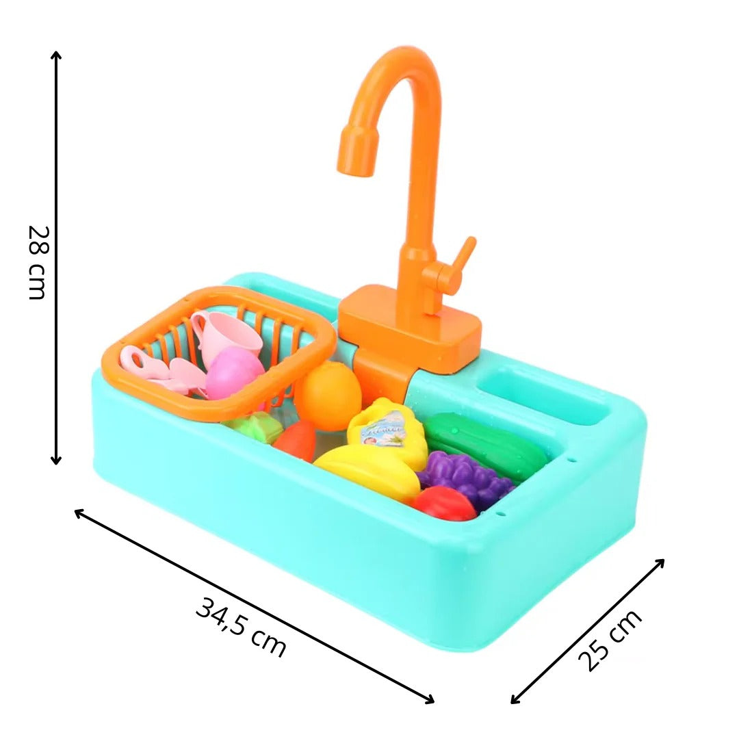 Kinder-Wasser-Spiel-Spüle Spielzeug - Interaktiver Bildungs-Spaß