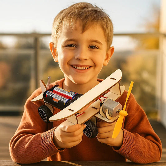 Innovative Construction Kit | Science Research Toy with Hands-On Learning | Build Hydraulic Arms & Aircraft for Creative STEM Education 0