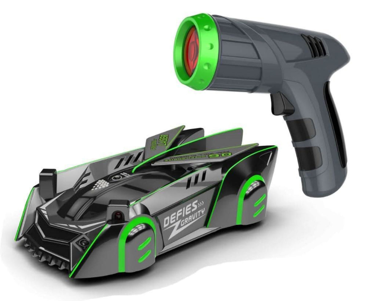 Fernbedienbares Wandkletterauto mit Lasersteuerung