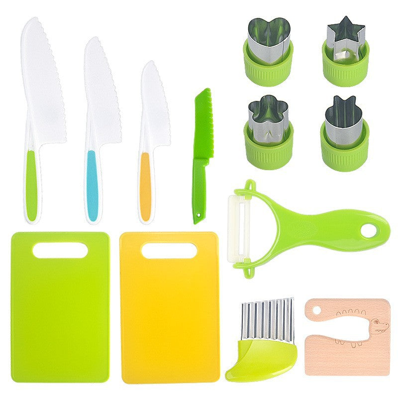 Little Gourmet Chefs | Children's Kitchen Set with Safe, Ergonomic Tools | Fun Cooking Experience for Healthy Eating 6