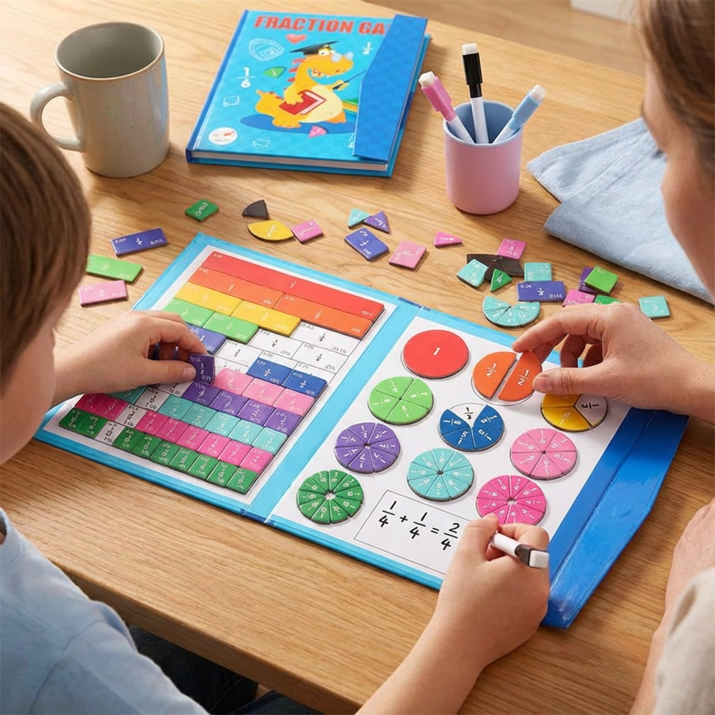 Magnet Math Game | Educational Game for Kids with Colorful Visuals | Interactive Learning Tool for 5 Year Olds 1
