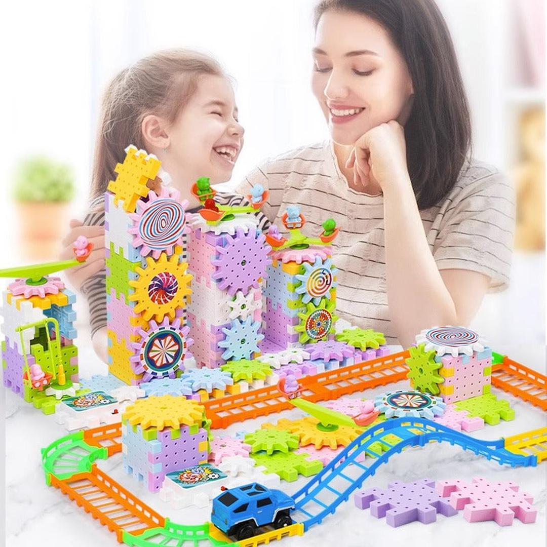Drehende Bausteine – Fantasievolles Spielzeug
