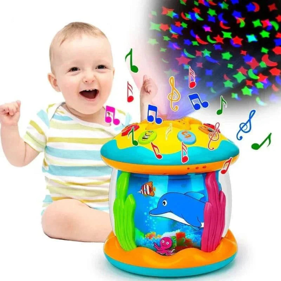 Licht- und Klangmusikinstrument für Kleinkinder