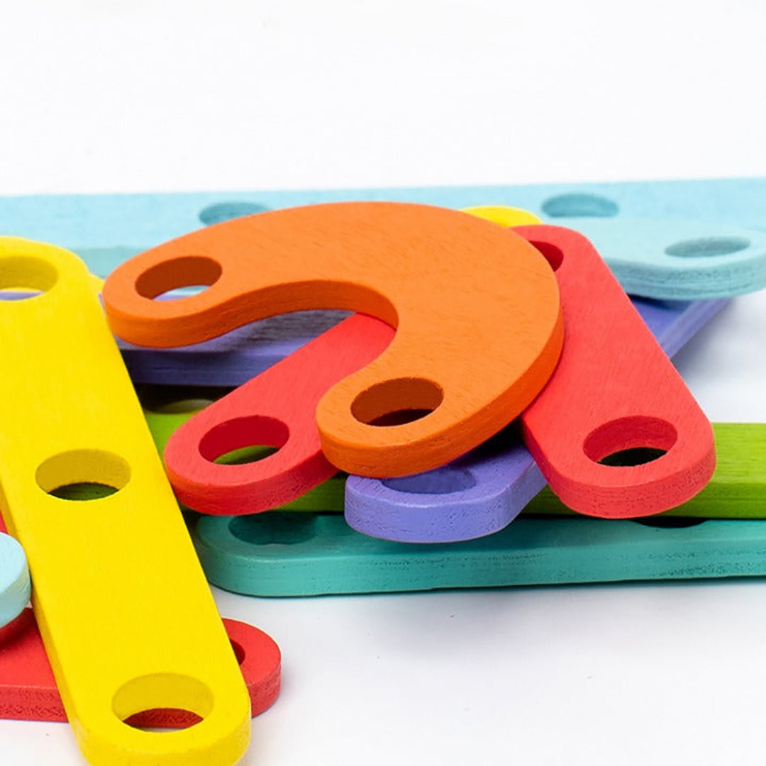 Montessori Puzzlebrett – Inspirierendes kreatives Spielen und Denken für Kinder