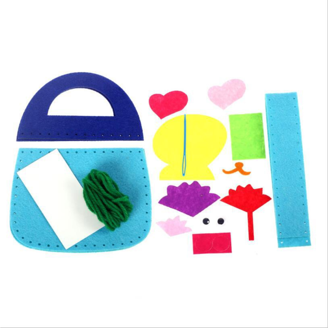 Kinder-Filztaschen-Nähset – Sicheren und kreativen Spaß!