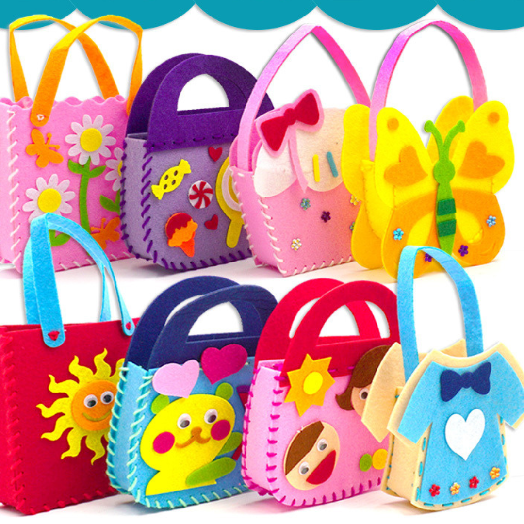 Kinder-Filztaschen-Nähset – Sicheren und kreativen Spaß!