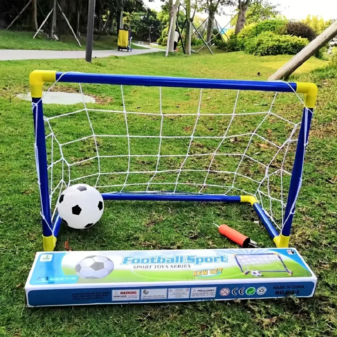 Portables Mini-Fußballtor – Genießen Sie Fußballspaß zu Hause und im Garten für Kinder
