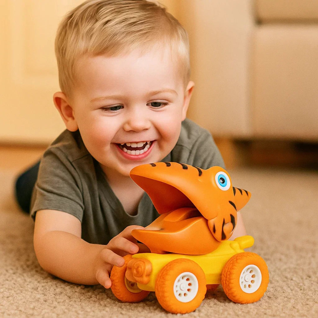 Reibungsbetriebener Dinosaurier-Monstertruck