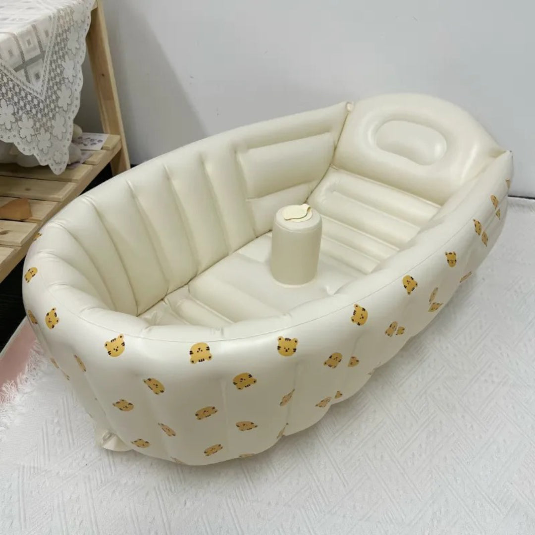 Tragbare Faltbare Aufblasbare Babybadewanne