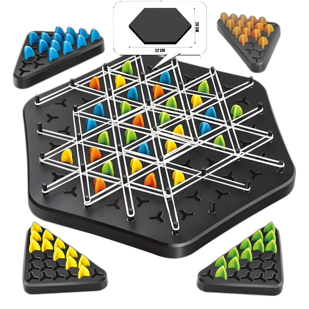 Dreieck Logik-Strategie-Brettspiel