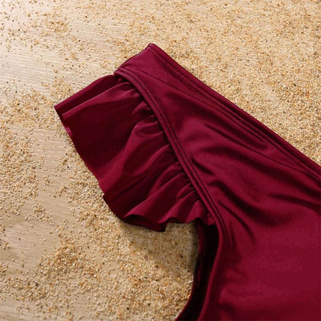 Koordiniertes Badeanzug-Set für Mama und Tochter - Mädchenbikini