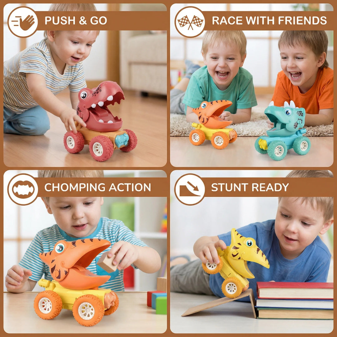 Reibungsbetriebener Dinosaurier-Monstertruck