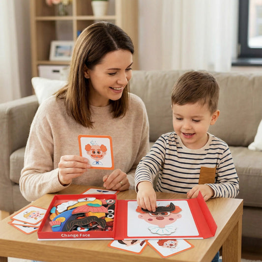 Emotionserkennungs-Puzzle: Ein lehrreiches Zuordnungsspiel