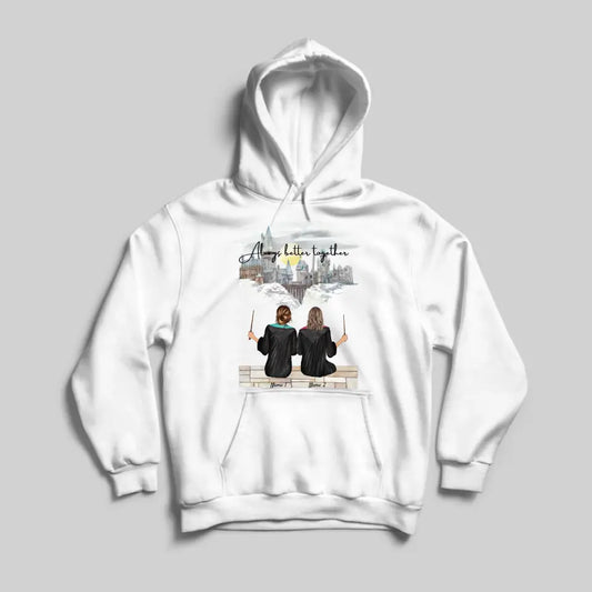 Best witch friends - Personalized Hoodie (2-3 people)