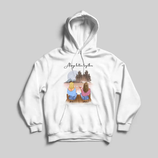 Best sisters ever - Personalized Hoodie