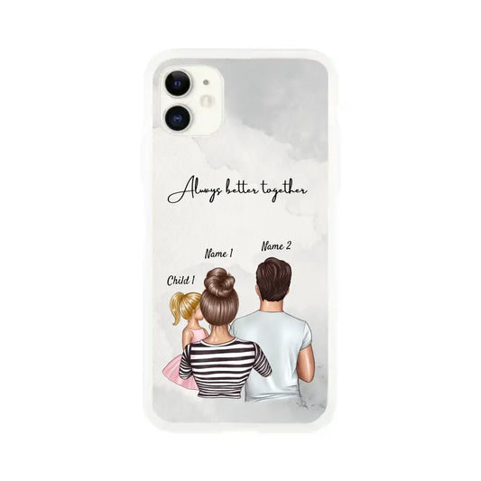 Family with children - Customized Phone Case (up to 4 children)