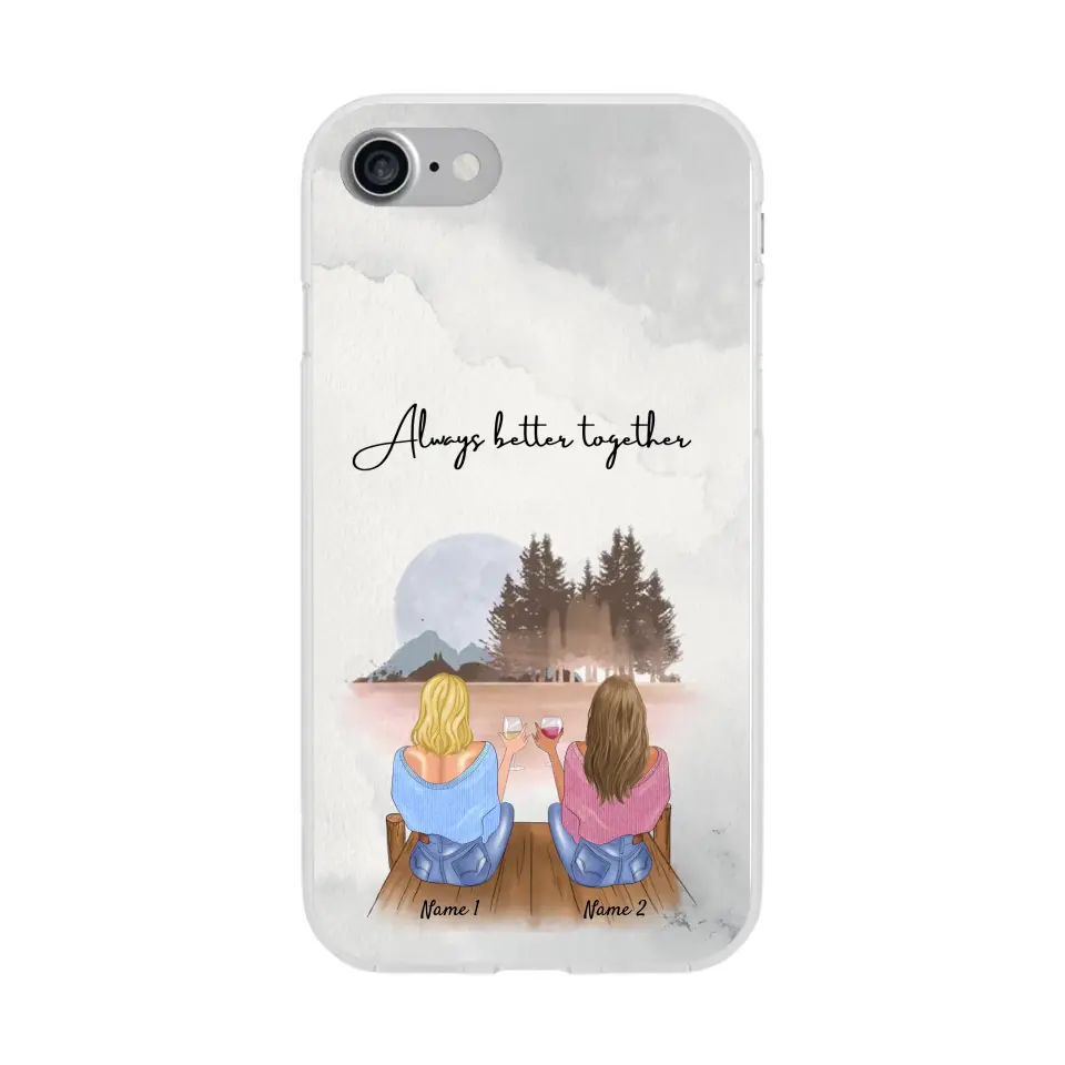 Best sisters ever - Customized Phone Case (2-4 women)