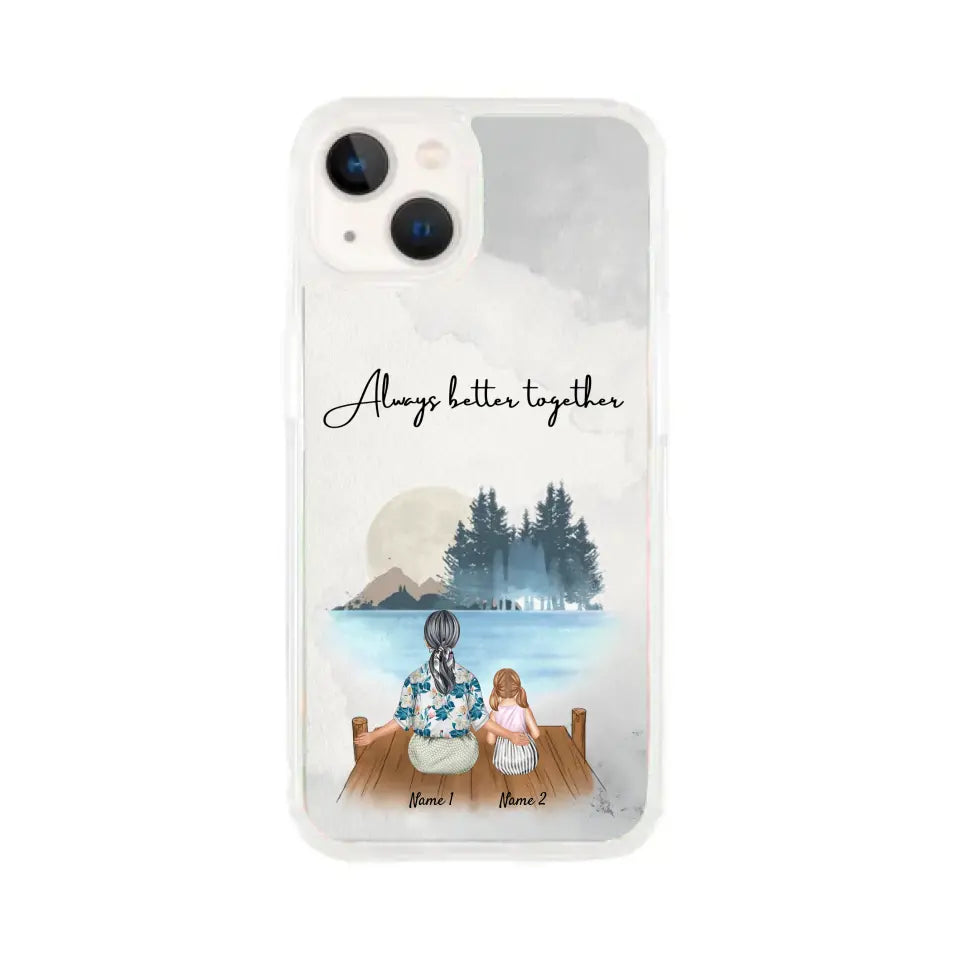 Grandma with Grandchildren - Customized Phone Case