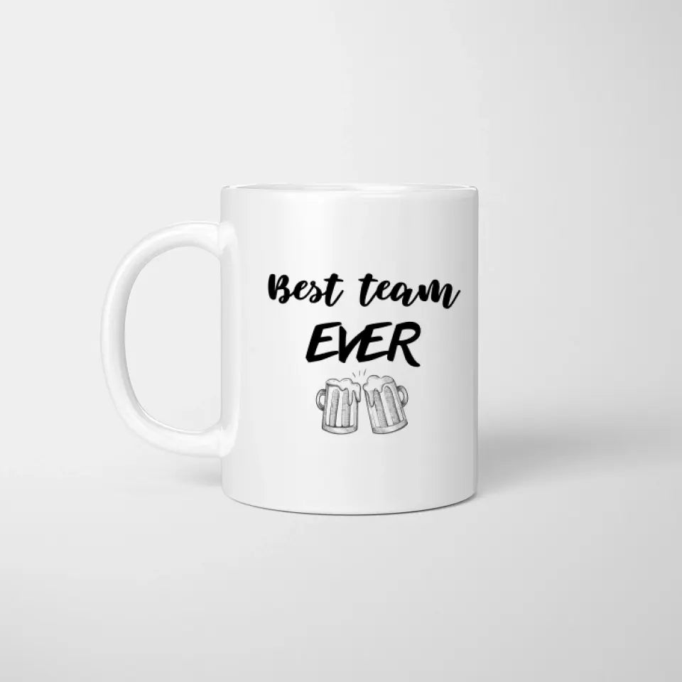 Best team ever - personalized mug