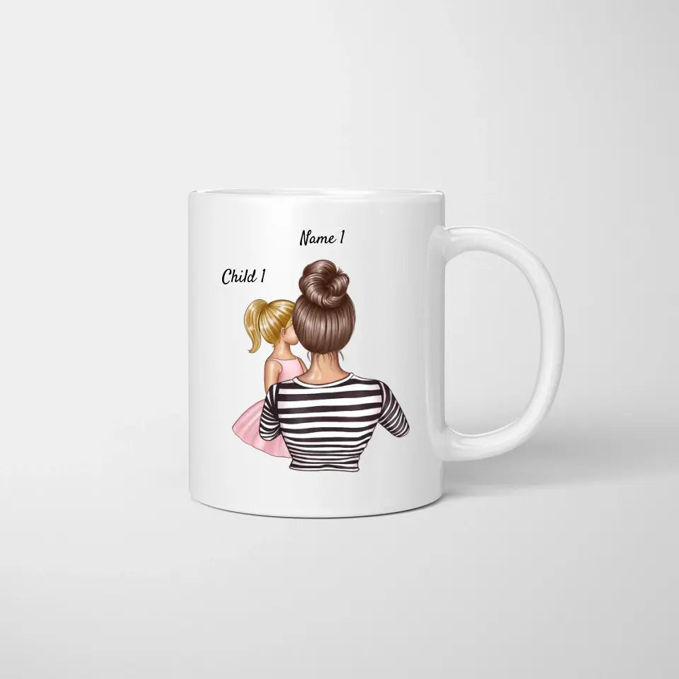 Mom you are mine - personalized mug