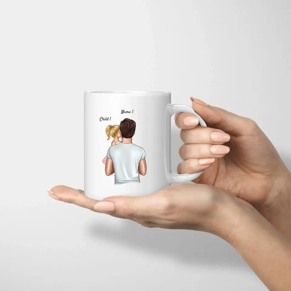 My Dad forever & always - personalized mug